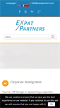 Mobile Screenshot of expatpartners.com